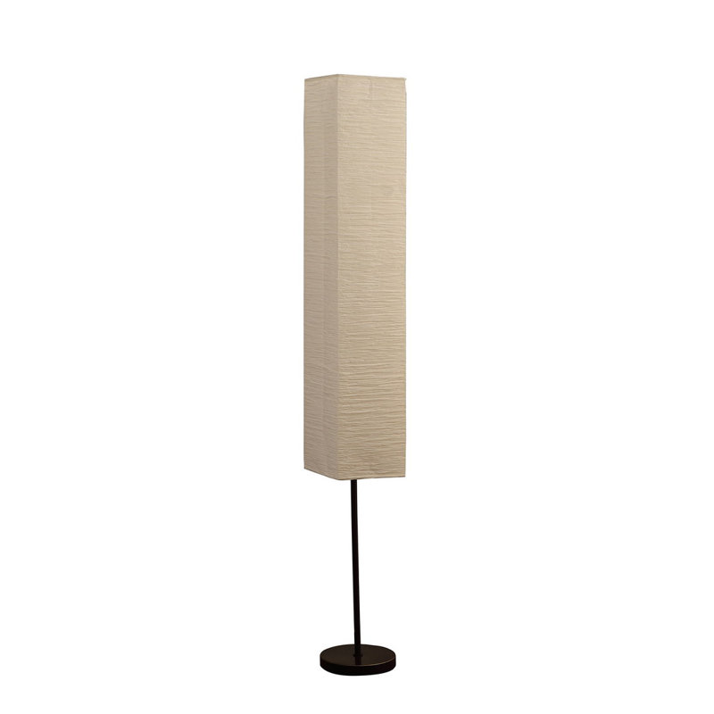 Lampe sur pied en papier japonais