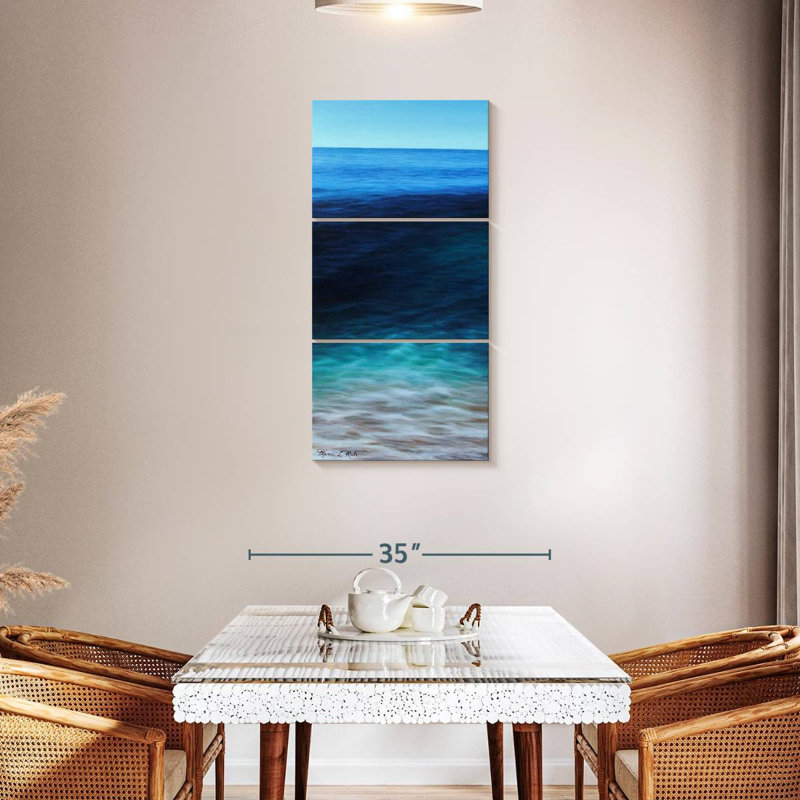 California Calm, 44" H x 21" W