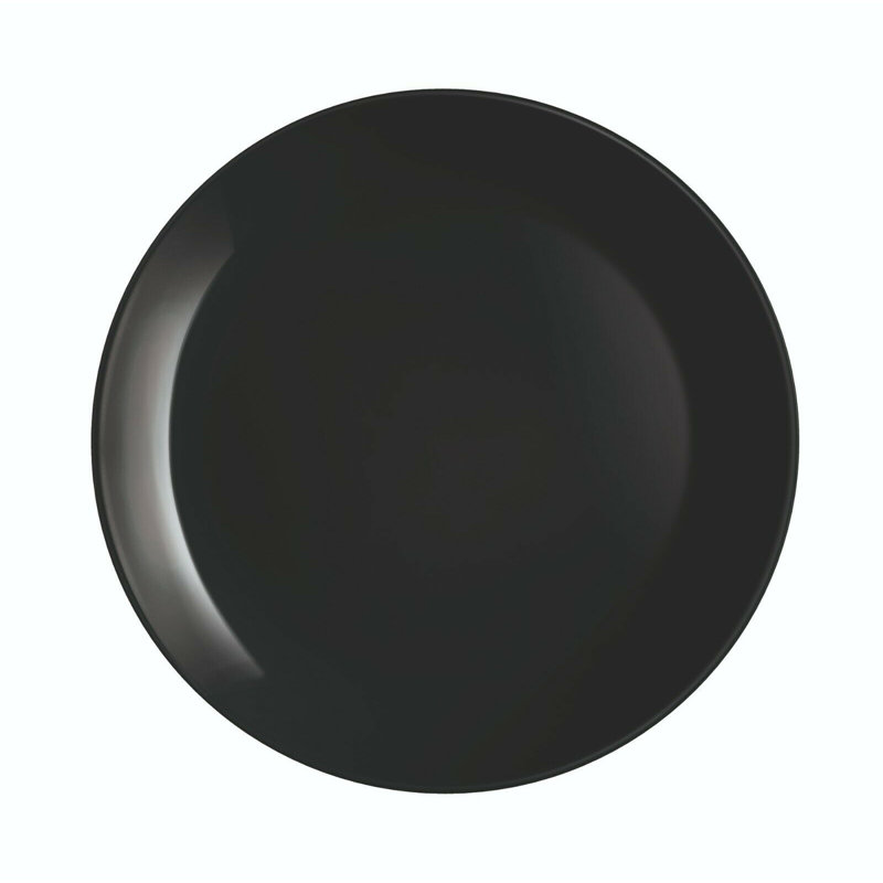 Dinner Plate, Black