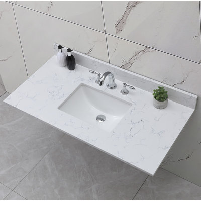 43'' Single Bathroom Vanity Top with Sink