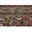 Tapis floral rétro 7 x 10