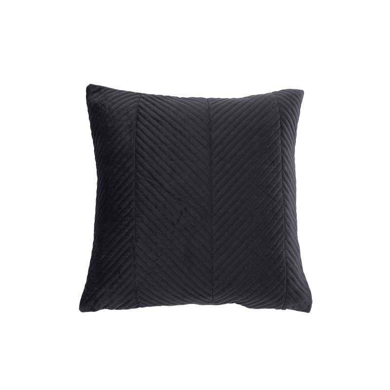 Square Cushion, Charcoal