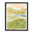 Espresso Floater Framed Canvas selected