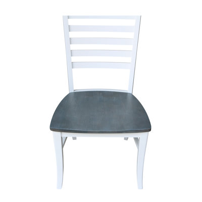 Sardinia Solid Wood Ladder Back Side Chair