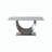 Kentrez Stone Top Metal Base Dining Table-874649649-874649650