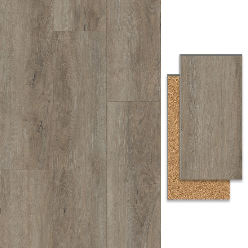 Plancher hybride imperméable 48 po x 7,7 po x 9,5 mm Grand Aleta, Grand Aleta