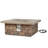 SEDONA 38" Square Concrete Propane or Natural Gas Fire Pit Table by Real Flame-43625977