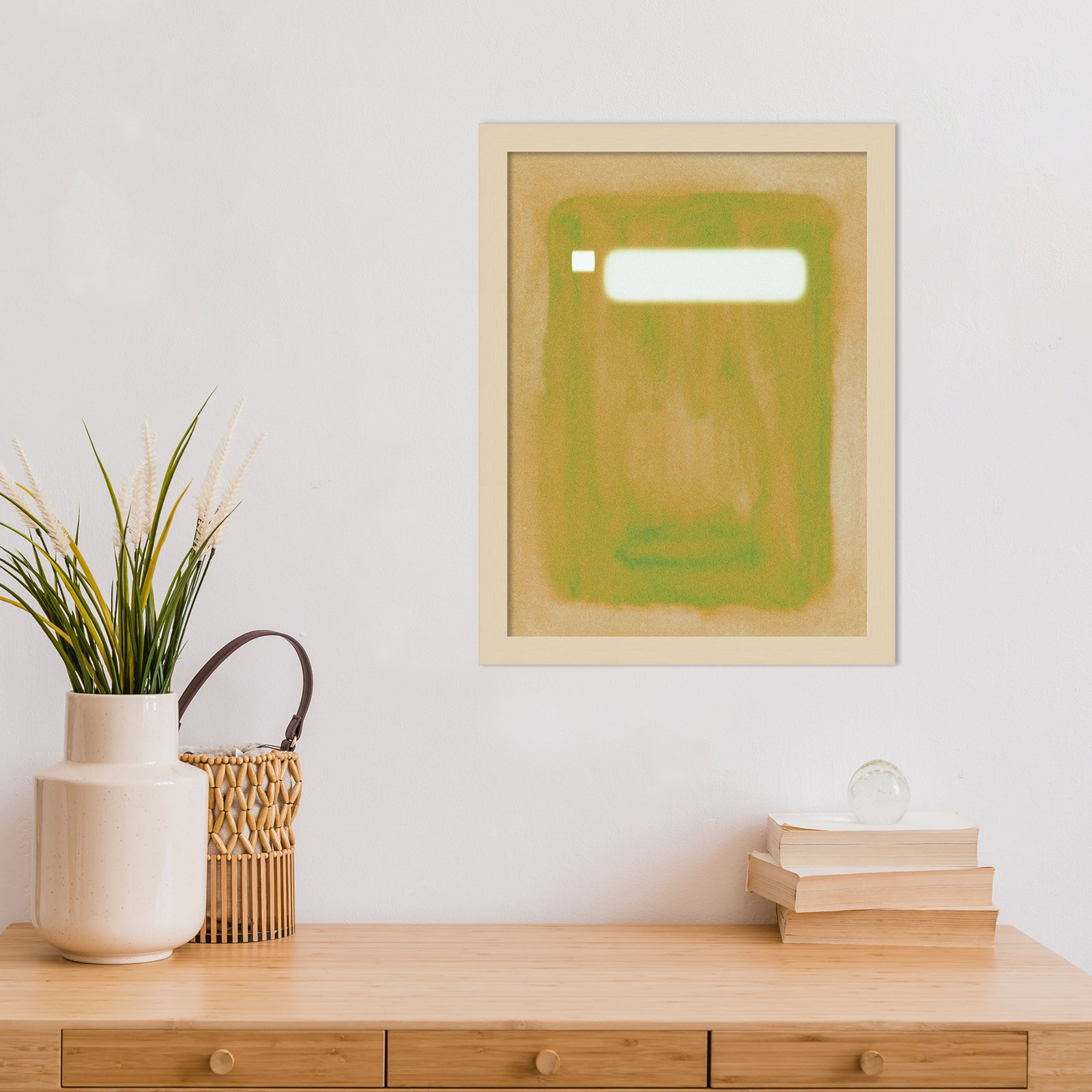 Focal Point II Print by Melissa Wang, Brown, 17" H x 13" W
