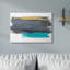 Abstrait coups de pinceau jaune et gris par Bronwyn Baker - Peinture-1630179555-1630179552