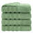 Ensemble de serviettes de bain turques de luxe 100% coton 4 pièces Edison Collection-1416511895
