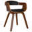 Hozell Faux Leather Upholstered Armchair-1747185657-1747185655