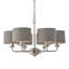 Landover 6 - Light Shaded Chandelier