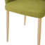 Chaise de salle à manger à soutien profilé avec tissu de haute qualité et structure en fer durable, parfaite pour les intérieurs modernes et peu encombrants.-822452573-822452572
