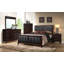 Commode rectangulaire 5 tiroirs Carlton Cappuccino