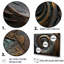 Bronze vortex tourbillonnant de sagesse I sur toile-37064611-37064609