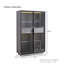 Vitrine autoportante 60,6 po avec 2 tiroirs de rangement
