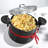 Multipurpose Stock Pasta Pot with Strainer Lid and Twist & Lock Handles-105806277