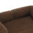 Upholstered Compression Brown Corduroy Convertible Sleeper Sofa Bed - Foldable Floor Couch With No Assembly (Set of 2)-433798639-419762751