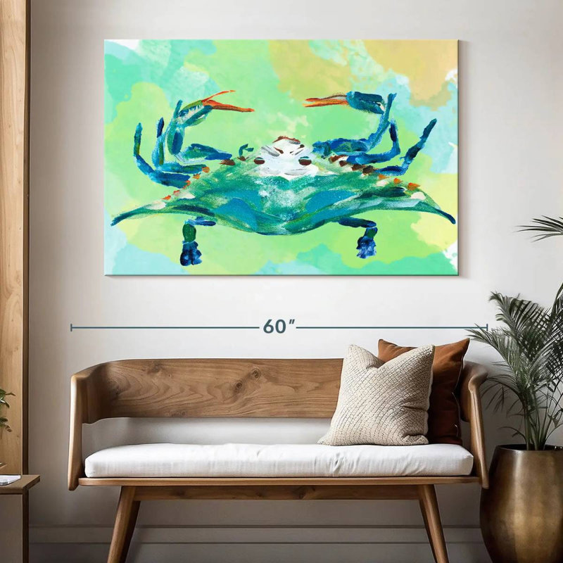 Brampt aquarelle créatures de la mer I
