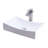 Novatto 13.75'' Ceramic Rectangular Bathroom Sink with Faucet-29562913