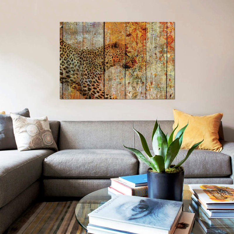« chemin de table », impression sur toile, H 18 po x l 26 po x P 1,5 po, Toile tendue, Pas de tapis