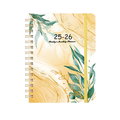 Paper calendar 2025 High Value Ins Schedule Book Plan Book English Version Coil Week's Notebook A5 Notebook