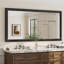 Miroir mural en verre trempé et alliage d'aluminium Amara-1238366691-1238366701