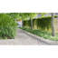 25cm H x 1000cm W Galvanized Steel Lawn Edging