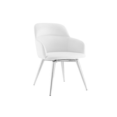 Fauteuil en velours Kyriana