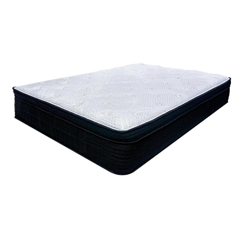 Matelas double hybride moelleux, Lit double