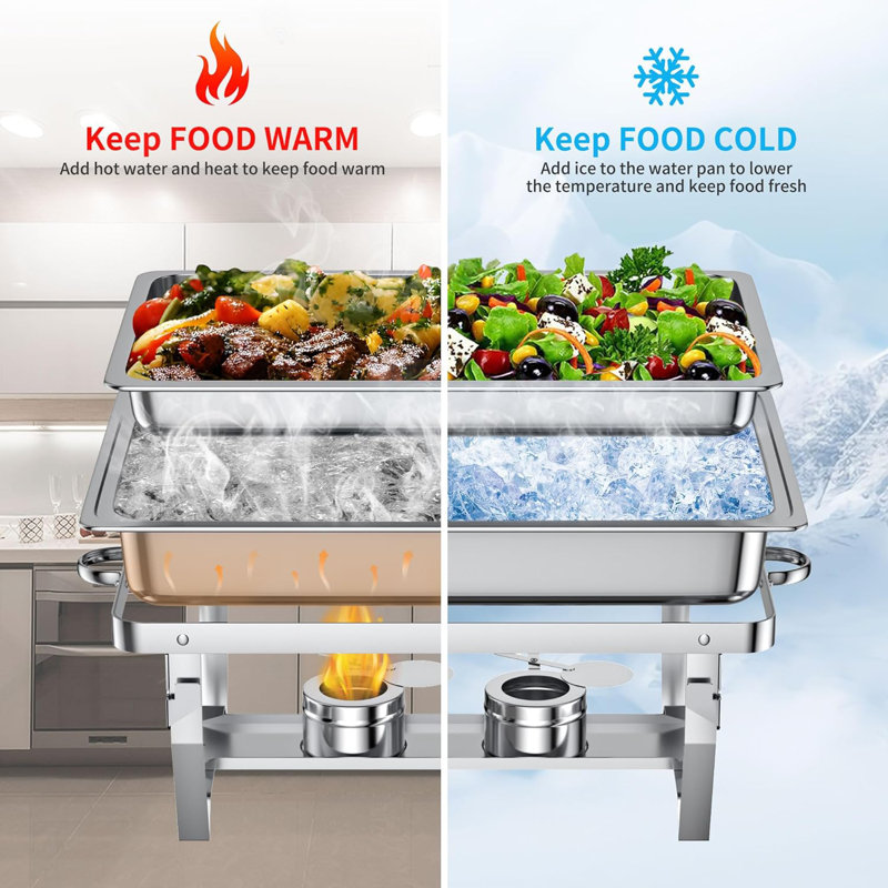 Stainless Steel Rectangle Chafing Dish