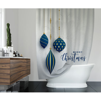 Rideau de douche simple