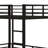 Metal Bunk Bed,Floor Bunk Bed Frame,Heavy-Duty Bunk Bed For Kids, Teens, Adults, Noise-Reduced Design
