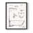 Black Single Picture Framed