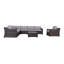 Saffi Wicker Fully Assembled 7 - Person Seating Group with Cushions-255349816