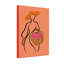 Femme abstraite avec un chapeau tenant un panier de fleurs-1274504986-1274504987-1274504984