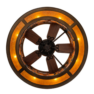 Whispering Pines Downrod Ceiling Fan