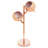 Karter Copper Finish Table Lamp With Two Lights