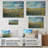 Yellow Daylight Joy Wildflowers II - Wildflowers Wood Wall Art - On Natural Pine Wood-165501386