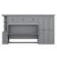 Lit escamotable simple avec garde-robe intégrée, bureau, étagères suspendues et 6 tiroirs de rangement, lit mural peu encombrant pour les petites pièces-1001848308