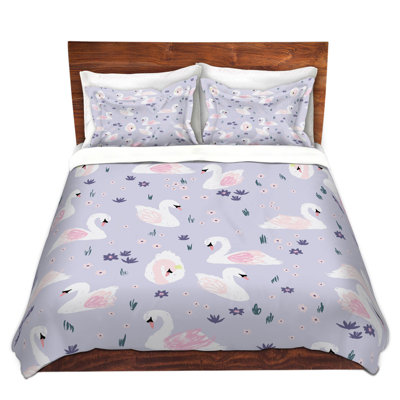  Ensemble de housse de couette Metka Hiti Swans