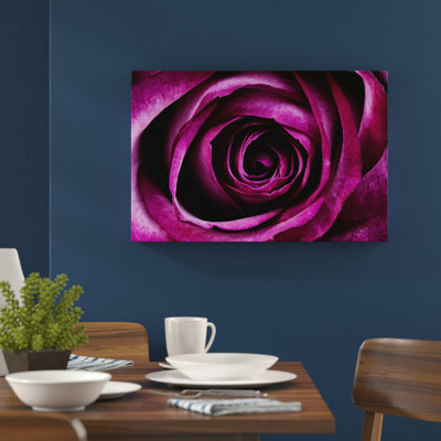 Purple Rose Photographic - Wrapped Canvas