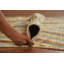 Tapis de couloir style oriental à chevrons en laine marocain 3 x 10