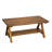Clere 43"W Rustic Solid Wood Coffee Table