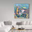 « undersea adventure », reproduction de peinture à l’acrylique sur toile tendue-31975384