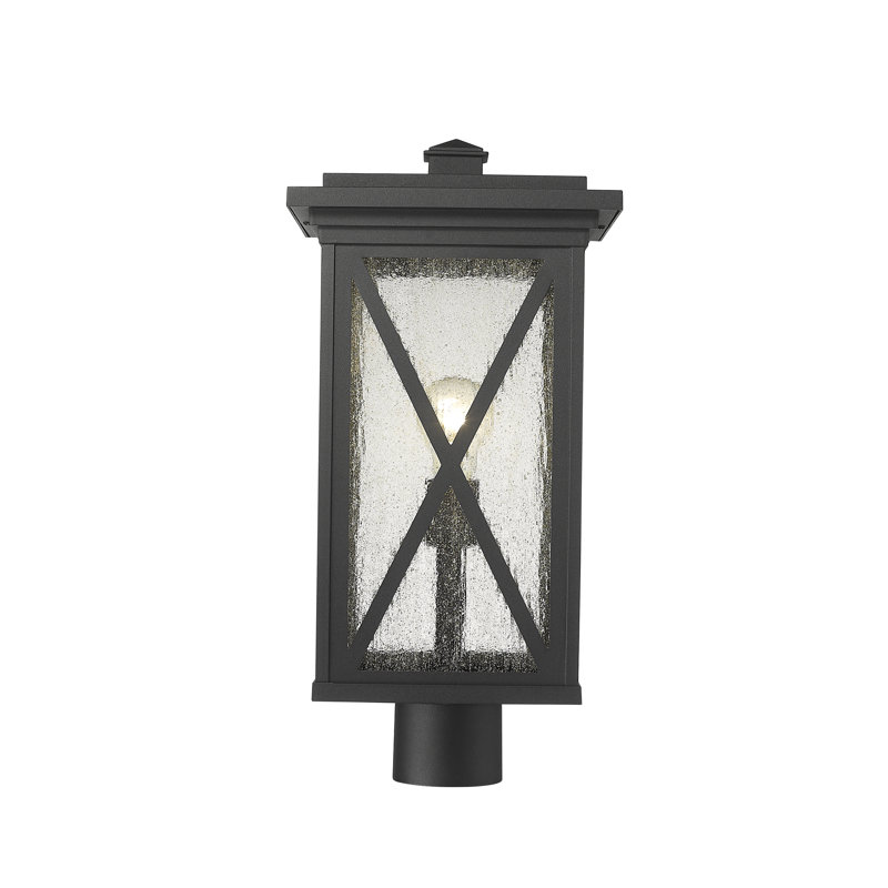Tête de lanterne 1 lumière Thorpe, H 19,5 po x l 9,5 po x P 9,5 po