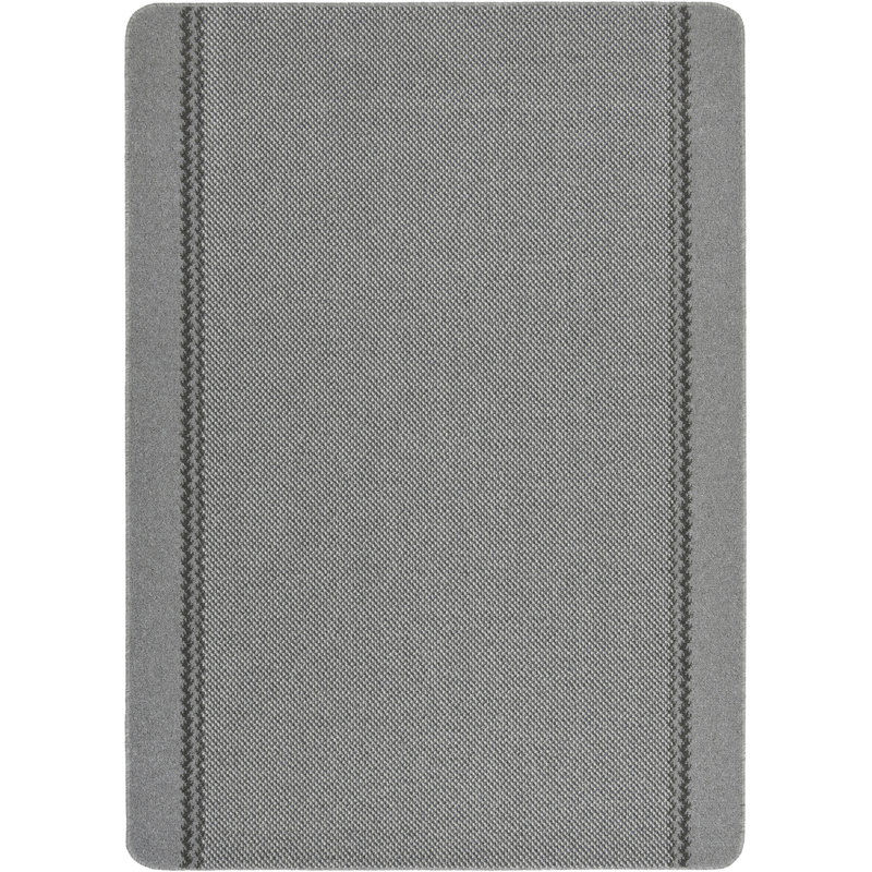 Draco Kitchen Mat, Runner 67 x 180cm, Silver