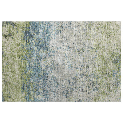 Premium Machine Washable Dream Shag  Abstract Clouds Rug