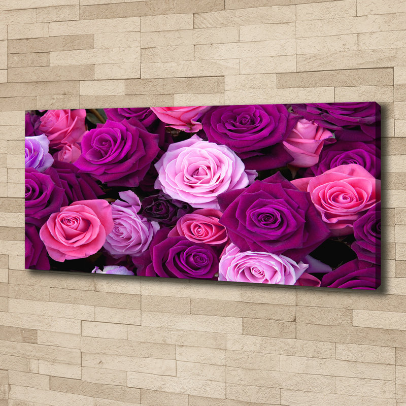 Roses - Wrapped Canvas Print