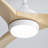 Nicola 52" 3-Blade Standard Ceiling Fan With Remote and Led Light-1631905459